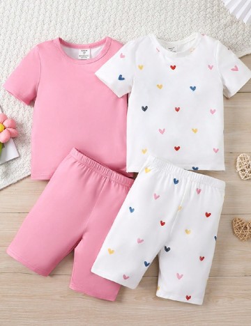 Set compleuri Shein Kids, mix culori