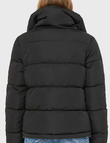 Geaca Stradivarius, negru Negru