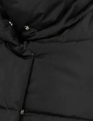 Geaca Stradivarius, negru Negru