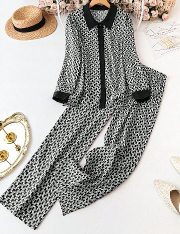 Compleu SHEIN CURVE, negru