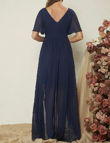 Rochie lunga SHEIN, bleumarin Albastru