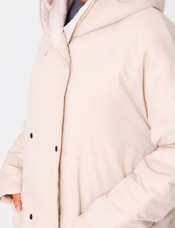 Geaca PrettyLittleThing, crem Crem