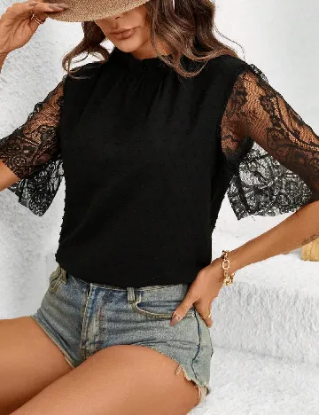 Bluza SHEIN, negru Negru