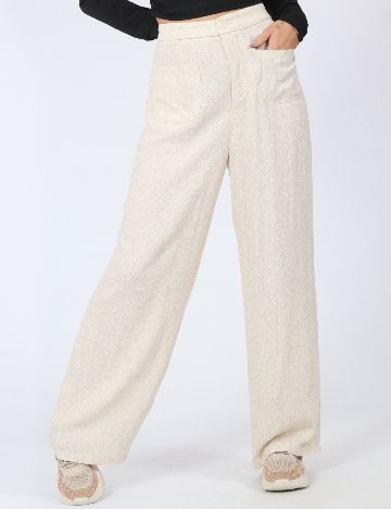 Pantaloni SHEIN, crem