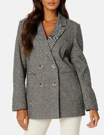 Sacou Oversize Pieces, gri Gri