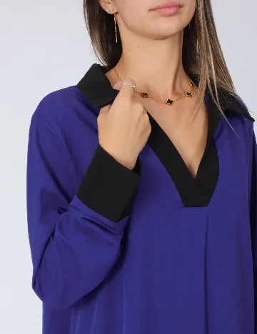 Rochie medie SHEIN, albastru Albastru