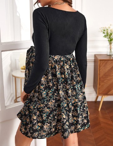 Rochie scurta SHEIN Maternity, negru