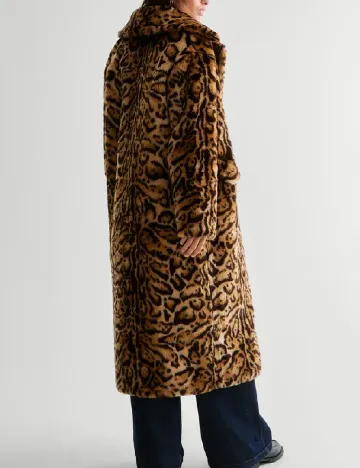 Palton Nasty Gal, animal print Animal print