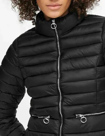 Geaca Only, negru Negru