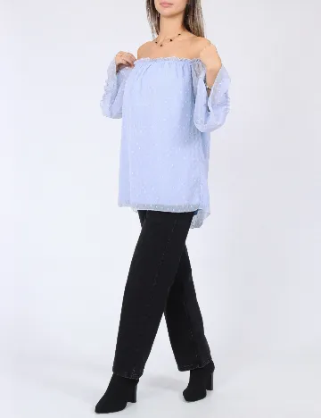 Bluza SHEIN, albastru Albastru