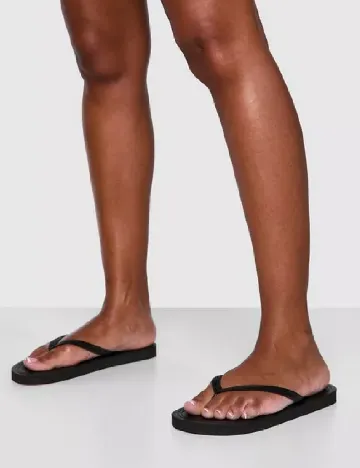 Slapi Boohoo, negru Negru