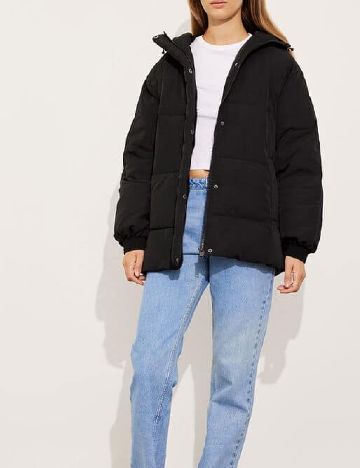 Geaca Oversize Envii, negru