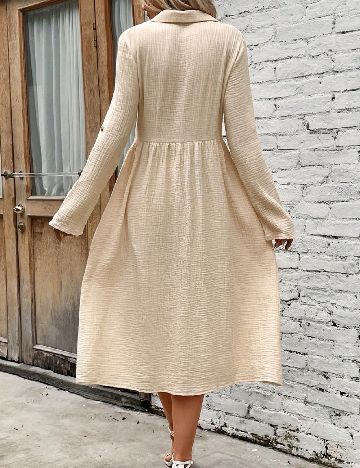 Rochie medie SHEIN, crem