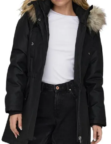 Geaca Only, negru Negru