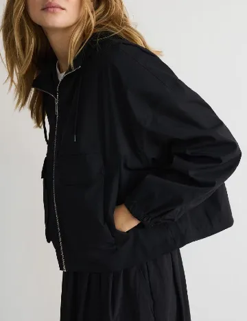 Geaca Reserved, negru Negru