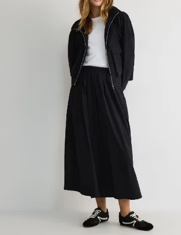 Geaca Reserved, negru Negru