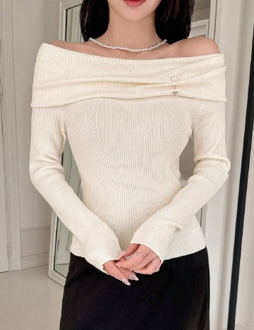 Bluza Dazy, ecru