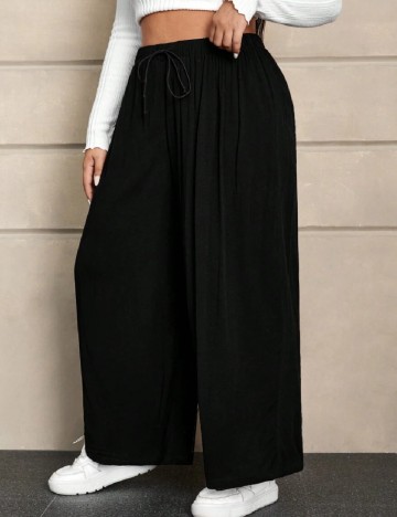 Pantaloni SHEIN CURVE, negru