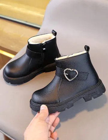 Ghete Shein Kids, negru Negru