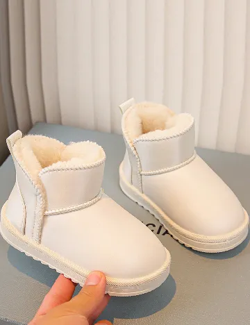 Ghete Shein Kids, ecru Alb