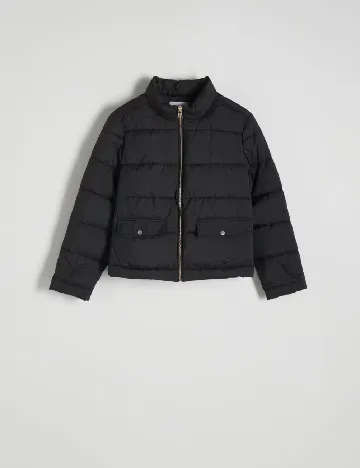 Geaca Reserved, negru Negru
