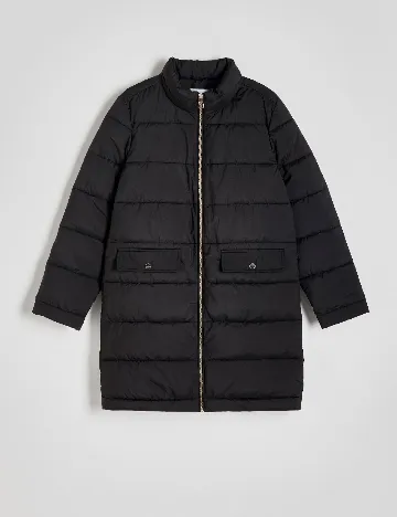Geaca Reserved, negru Negru