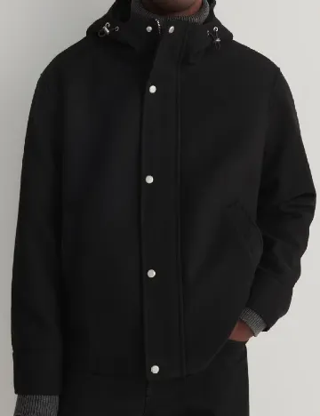 Jacheta Reserved, negru Negru
