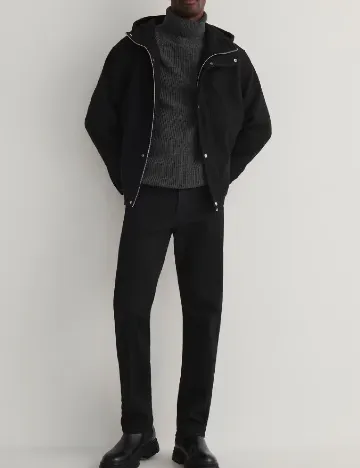 Jacheta Reserved, negru Negru