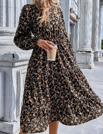 Rochie medie SHEIN, negru