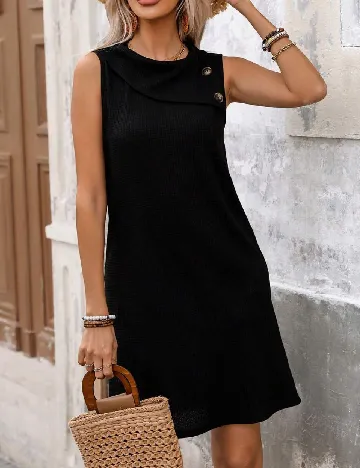 Rochie scurta SHEIN, negru Negru