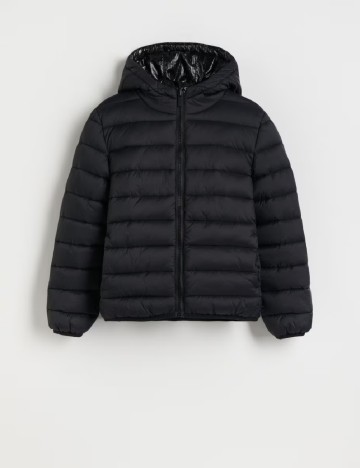 Geaca reversibila Reserved, negru