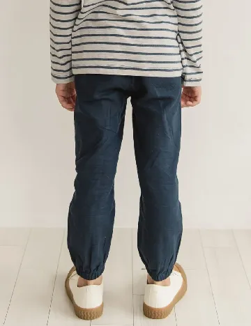 Pantaloni Shein Kids, bleumarin Albastru
