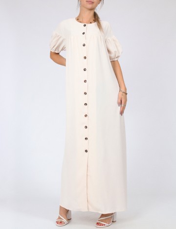 Rochie lunga SHEIN, ecru