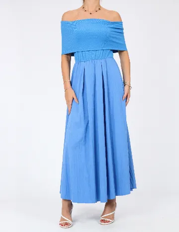 Rochie lunga SHEIN, albastru Albastru