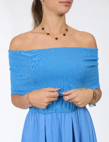 Rochie lunga SHEIN, albastru Albastru