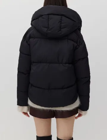 Geaca Reserved, negru Negru