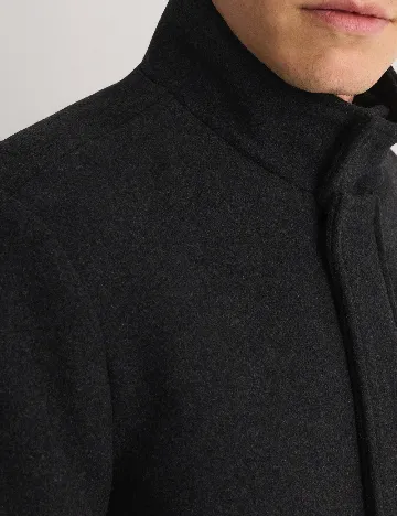 Palton Reserved, negru Negru