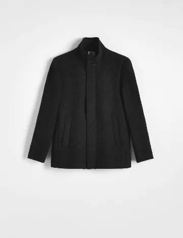 Palton Reserved, negru Negru