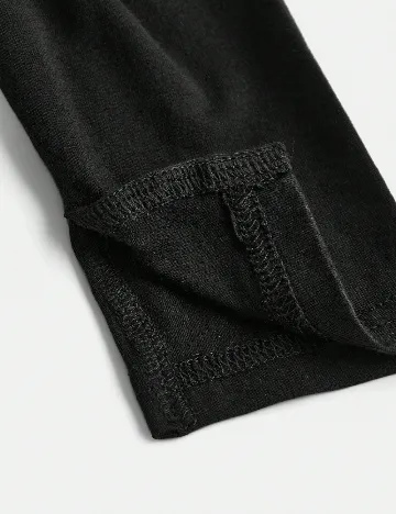 Salopeta Shein Kids, negru Negru