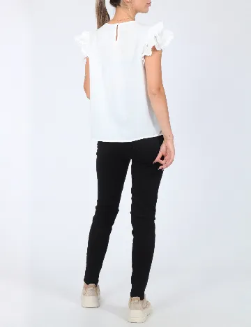 Bluza SHEIN, alb Alb