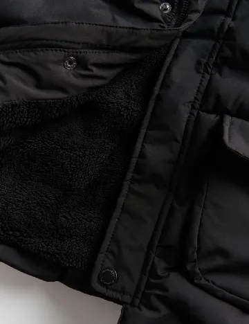 Geaca impermeabila Reserved, negru Negru