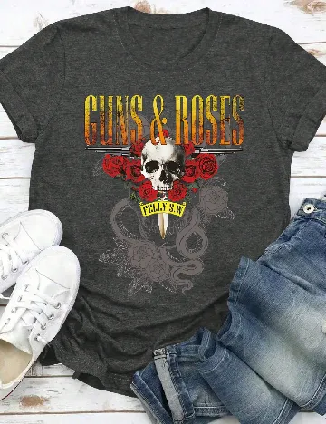 Tricou SHEIN CURVE, gri Gri