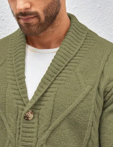Cardigan SHEIN, verde Verde