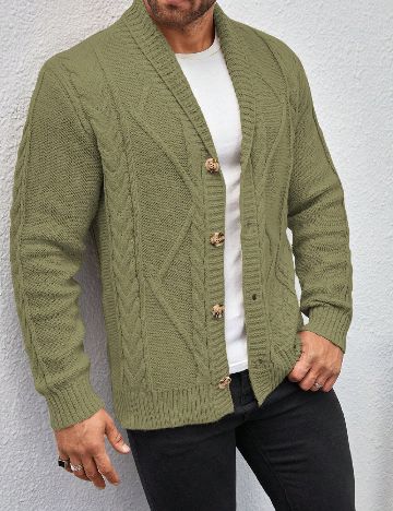 Cardigan SHEIN, verde