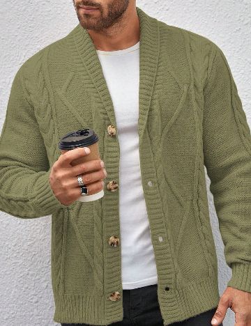 Cardigan SHEIN, verde
