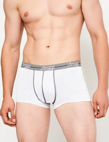 Set Boxeri 2 perechi Sloggi by Triumph, alb/negru Negru