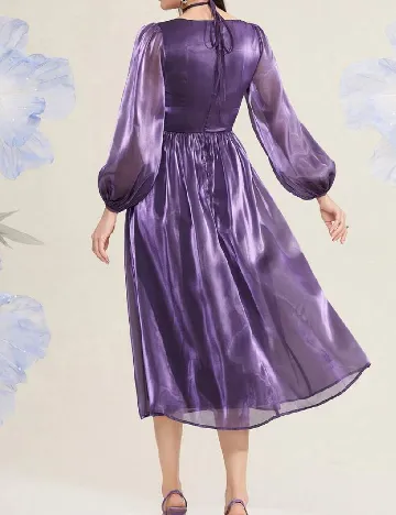 Rochie medie SHEIN, mov Mov