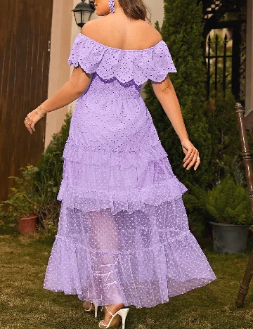 Rochie medie Glamaker, mov Mov