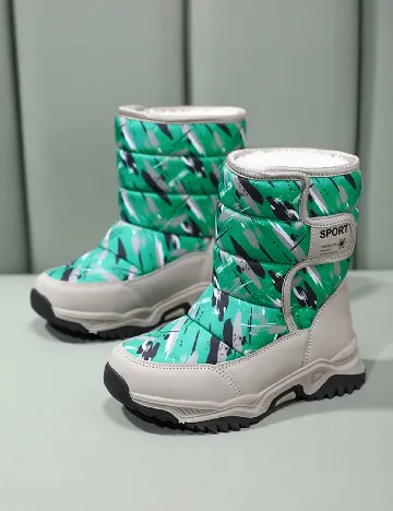 Ghete Shein Kids, verde Verde