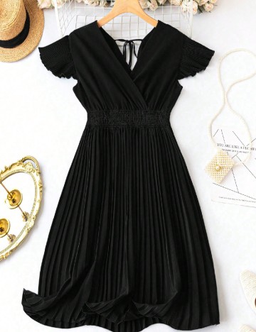 Rochie scurta SHEIN CURVE, negru